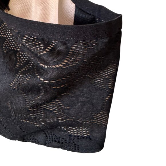 Le Mystère Bra Sz 36D Black Lace Wire Free Full Cup Coverage Bra - Picture 9 of 16